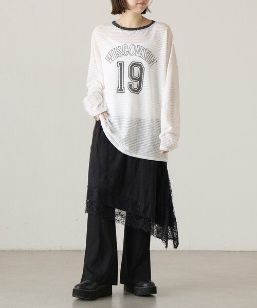 BEARDSLEY / ビアズリー カットソー | No.19シアボーダーTee《FRIPIER》 | 詳細1
