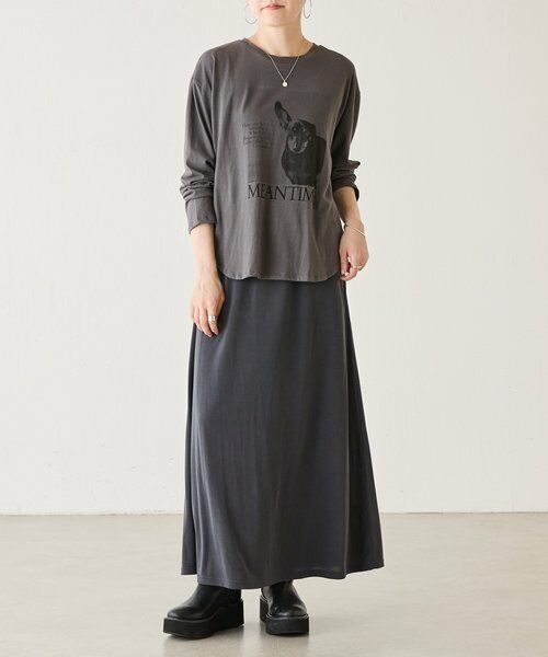 BEARDSLEY / ビアズリー カットソー | ドッグプリントロンTee《FRIPIER》 | 詳細1