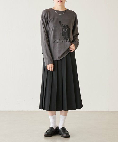 BEARDSLEY / ビアズリー カットソー | ドッグプリントロンTee《FRIPIER》 | 詳細6