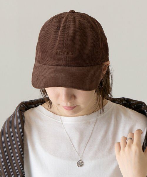 BEARDSLEY / ビアズリー キャップ | フリピエロゴキャップ《FRIPIER》（ブラウン）
