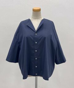 BEARDSLEY / ビアズリー シャツ・ブラウス | 《UMARMUNG》オープンカラー半袖シャツ