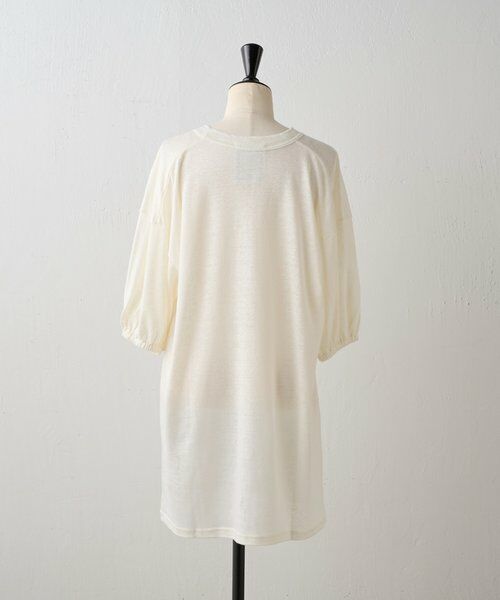 BEARDSLEY / ビアズリー ニット・セーター | リネン天竺袖パフチュニック | 詳細10