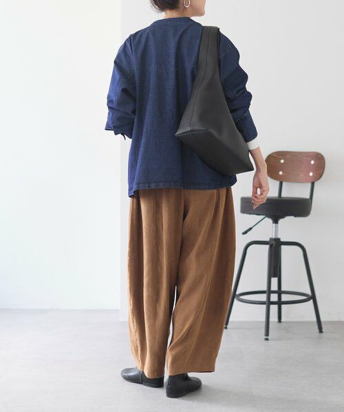 BEARDSLEY / ビアズリー その他パンツ | フェイクスエードバレルパンツ | 詳細3