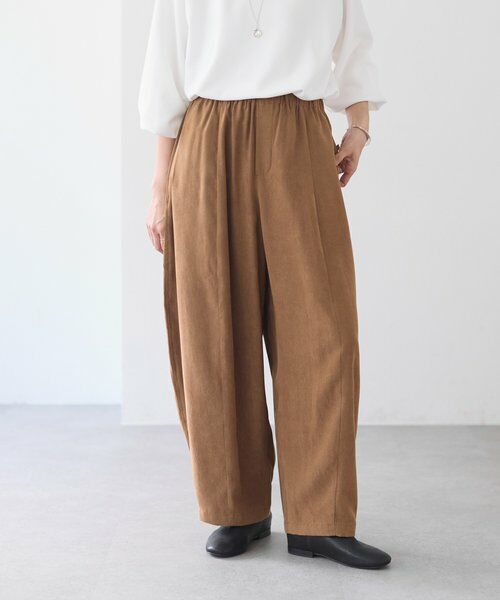 BEARDSLEY / ビアズリー その他パンツ | フェイクスエードバレルパンツ | 詳細4