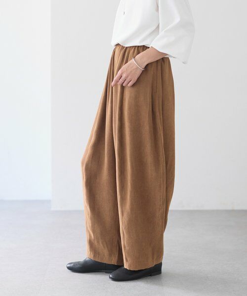BEARDSLEY / ビアズリー その他パンツ | フェイクスエードバレルパンツ | 詳細5