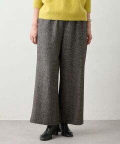 BEARDSLEY / ビアズリー ロング・マキシ丈スカート | カラーネップウエストリブパンツ