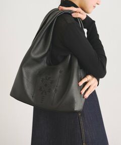 BEARDSLEY / ビアズリー トートバッグ | 刺繍レザートート《本革》