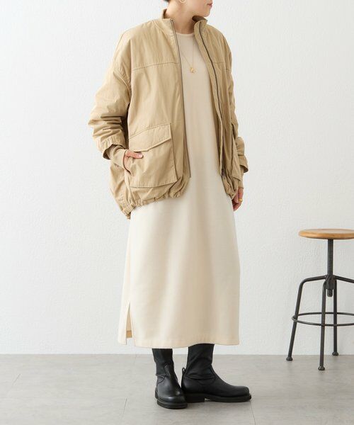 BEARDSLEY / ビアズリー ロング・マキシ丈ワンピース | 《9/11(金)20:00予約開始予定》ライトフリースワンピ | 詳細4
