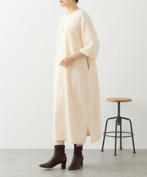 BEARDSLEY / ビアズリー ロング・マキシ丈ワンピース | 《9/11(金)20:00予約開始予定》ライトフリースワンピ（アイボリー）