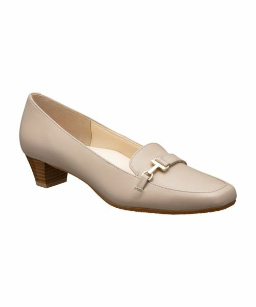 BEAUFIT / ビューフィット パンプス | ビューフィット A22Y ソフトスクエアトウモカパンプス ベージュ パンプス | 詳細1