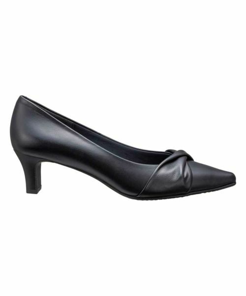 BEAUFIT/ビューフィット BEAUFIT A65Y ドレープデザインパンプス ブラック パンプス ブラック 23.5cm BEAUFIT/ビューフィット BEAUFIT A65Y ドレープデザインパンプス ブラック パンプス ブラック 23.5cm