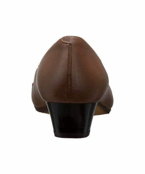 BEAUFIT / ビューフィット パンプス | BEAUFIT A22Y ソフトスクエアトウモカパンプス ブラウン パンプス | 詳細5