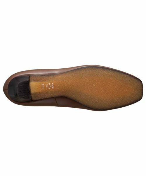 BEAUFIT / ビューフィット パンプス | BEAUFIT A22Y ソフトスクエアトウモカパンプス ブラウン パンプス | 詳細6