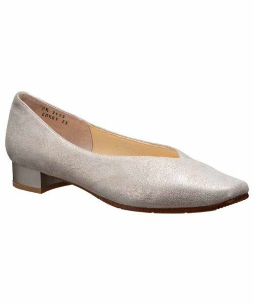 BEAUFIT / ビューフィット パンプス | BEAUFIT A74W 晴雨兼用パンプス プラチナ パンプス | 詳細1