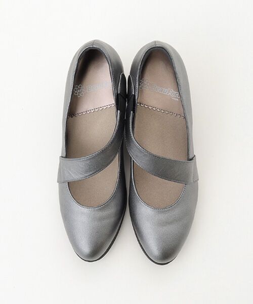 BeauFort / ビューフォート パンプス | ななめストラップウェッジソールパンプス | 詳細2