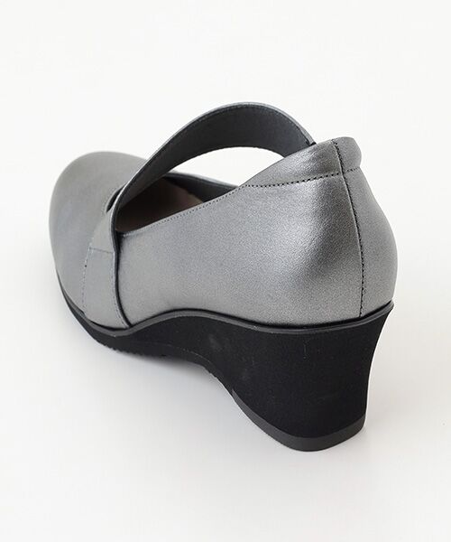 BeauFort / ビューフォート パンプス | ななめストラップウェッジソールパンプス | 詳細4