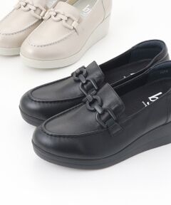 BeauFort / ビューフォート ビジネス・ドレスシューズ | 軽量厚底カラーチェーンスリッポン