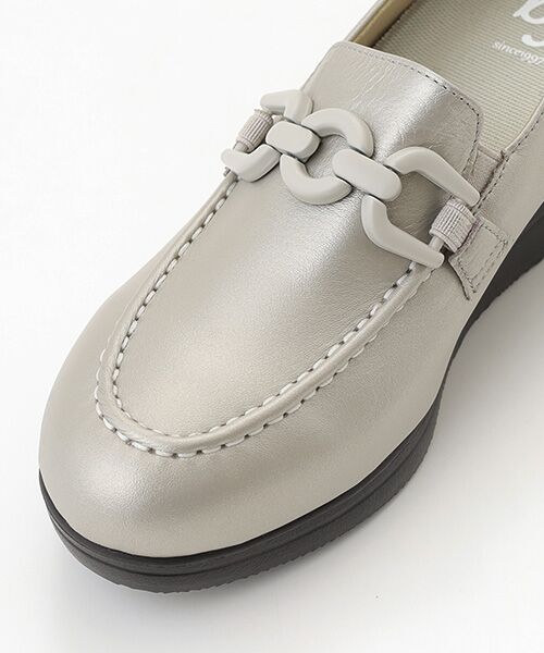 BeauFort / ビューフォート ビジネス・ドレスシューズ | 軽量厚底カラーチェーンスリッポン | 詳細6