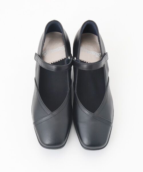 BeauFort / ビューフォート ビジネス・ドレスシューズ | 厚底スクエアトウストラップシューズ | 詳細1