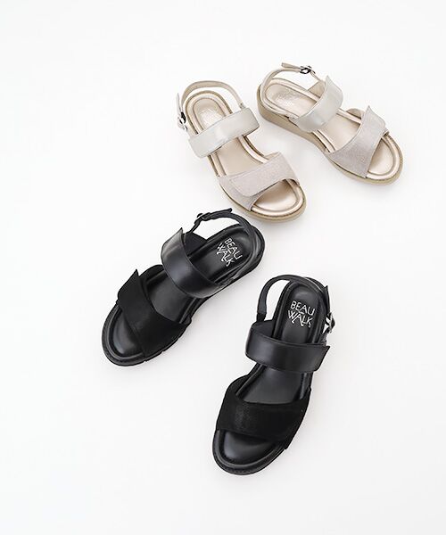 BeauFort / ビューフォート サンダル | 4E ダブルベルトサンダル | 詳細8