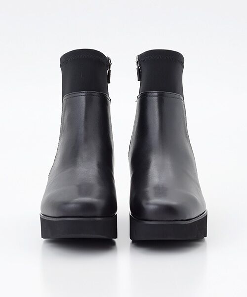 BeauFort / ビューフォート ブーツ（ショート丈） | フロントストレッチ厚底ブーツ | 詳細1