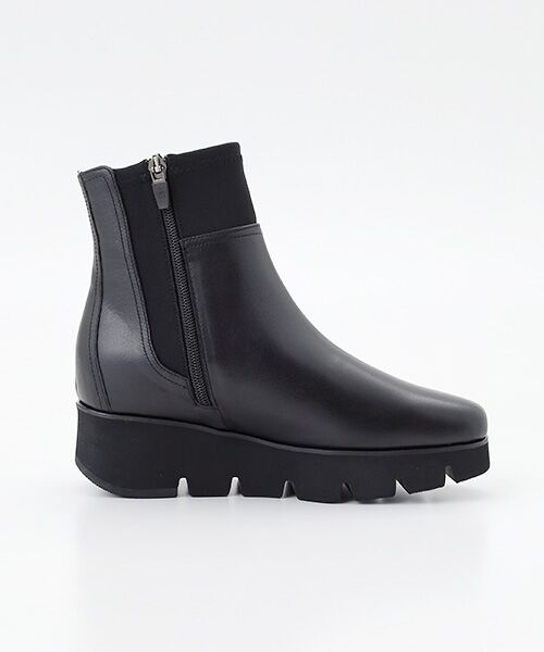 BeauFort / ビューフォート ブーツ（ショート丈） | フロントストレッチ厚底ブーツ | 詳細4