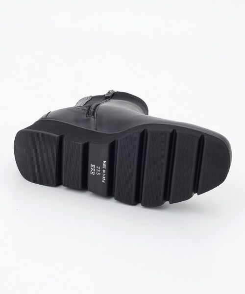 BeauFort / ビューフォート ブーツ（ショート丈） | フロントストレッチ厚底ブーツ | 詳細5