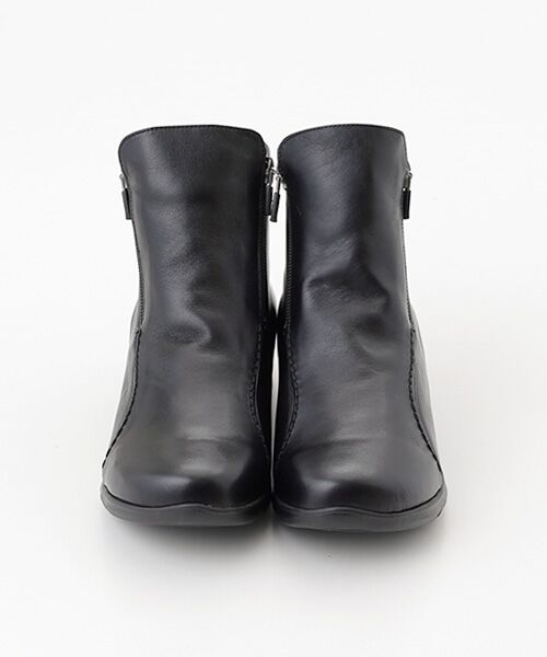 BeauFort / ビューフォート ブーツ（ショート丈） | ビューウォーク 4E オブリークトウ ダブルファスナーブーツ | 詳細1