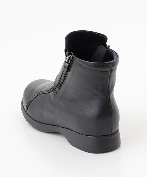 BeauFort / ビューフォート ブーツ（ショート丈） | ビューウォーク 4E オブリークトウ ダブルファスナーブーツ | 詳細3