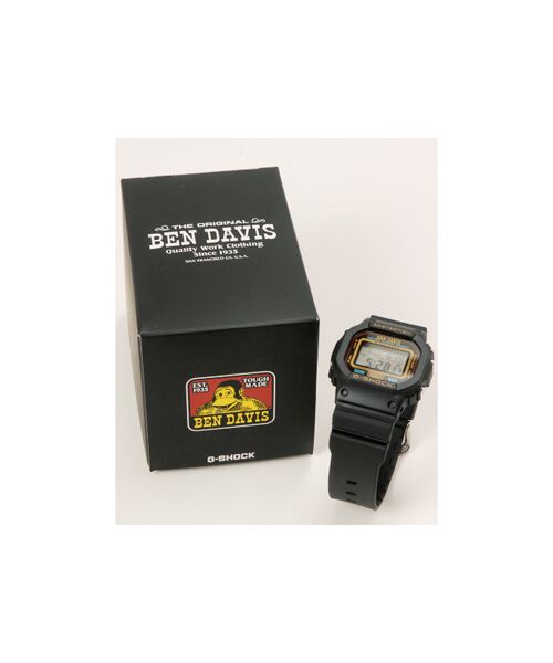 G-SHOCK ベンデイビス コラボ　DW-5600 　限定　カシオ　腕時計