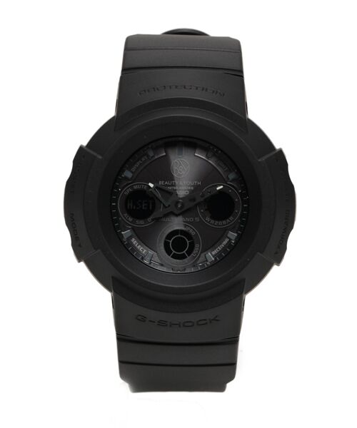 G-SHOCK　UNITED ARROWS　 ソーラー　メンズ腕時計　ブラックamuse