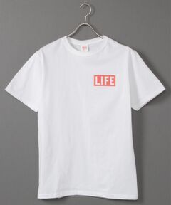 ＜LIFE MAGAZINE＞ Logo Tee