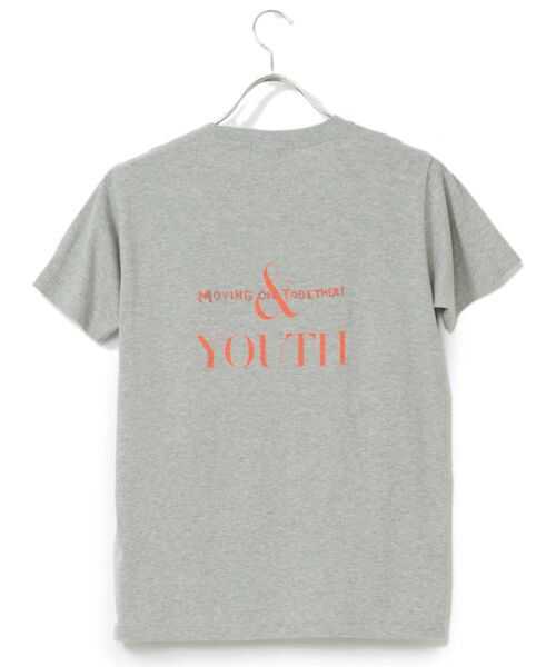 BEAUTY&YOUTH UNITED ARROWS / ビューティー&ユース ユナイテッドアローズ Tシャツ | BY B&Y チャリティー TEE T/グレー | 詳細1