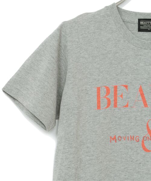 BEAUTY&YOUTH UNITED ARROWS / ビューティー&ユース ユナイテッドアローズ Tシャツ | BY B&Y チャリティー TEE T/グレー | 詳細3