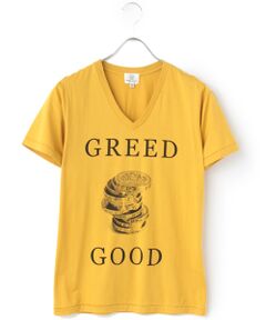 BEAUTY&YOUTH UNITED ARROWS / ビューティー&ユース ユナイテッドアローズ Tシャツ | BY GREED GOOD フォト VネックTシャツ