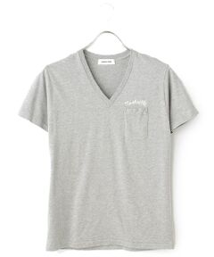 BEAUTY&YOUTH UNITED ARROWS / ビューティー&ユース ユナイテッドアローズ Tシャツ | MT∴ エンブロ １ポケ Vネック S/SLカットソー