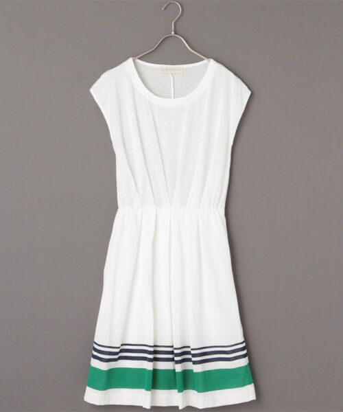 セール Bysf 裾ボーダータックワンピース ミニ丈 ひざ丈ワンピース Beauty Youth United Arrows ビューティ ユース ユナイテッドアローズ ファッション通販 タカシマヤファッションスクエア