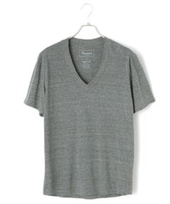 ＜Freeseam＞ V-NECK TEE GRY/Tシャツ