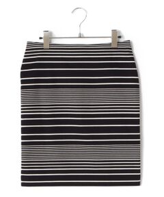 BEAUTY&YOUTH UNITED ARROWS / ビューティー&ユース ユナイテッドアローズ ミニ・ひざ丈スカート | BYTF ポンチボーダータイトスカート