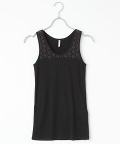 BEAUTY&YOUTH UNITED ARROWS / ビューティー&ユース ユナイテッドアローズ タンクトップ | BYSF モチーフレースタンクトップ