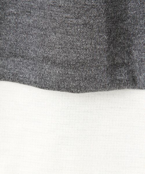 BEAUTY&YOUTH UNITED ARROWS / ビューティー&ユース ユナイテッドアローズ カットソー | BYSF カサネポンチ ロングスリーブカットソー | 詳細4