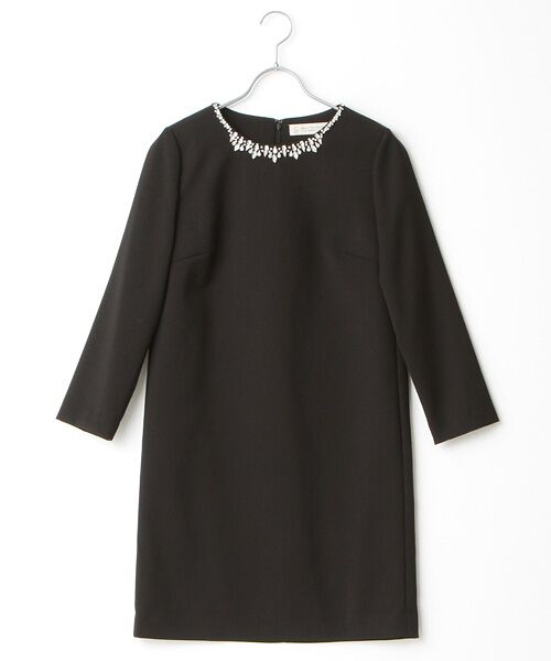 セール Bysf ダブルクロスビジューワンピース ミニ丈 ひざ丈ワンピース Beauty Youth United Arrows ビューティ ユース ユナイテッドアローズ ファッション通販 タカシマヤファッションスクエア