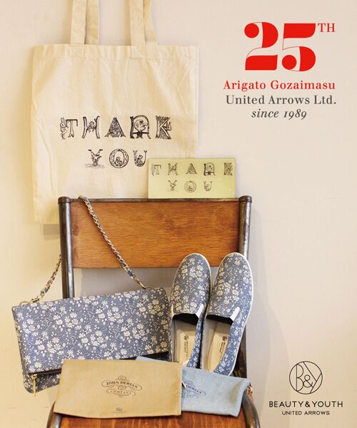 BEAUTY&YOUTH UNITED ARROWS / ビューティー&ユース ユナイテッドアローズ トートバッグ | BY JOHN DERIAN別注 THANKYOU トート  | 詳細5