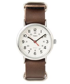 ＜TIMEX＞Weekender CentralPark New LEATHER