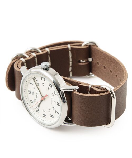 BEAUTY&YOUTH UNITED ARROWS / ビューティー&ユース ユナイテッドアローズ 腕時計 | ＜TIMEX＞Weekender CentralPark New LEATHER | 詳細1