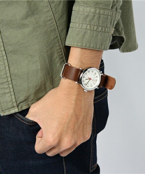 BEAUTY&YOUTH UNITED ARROWS / ビューティー&ユース ユナイテッドアローズ 腕時計 | ＜TIMEX＞Weekender CentralPark New LEATHER | 詳細4