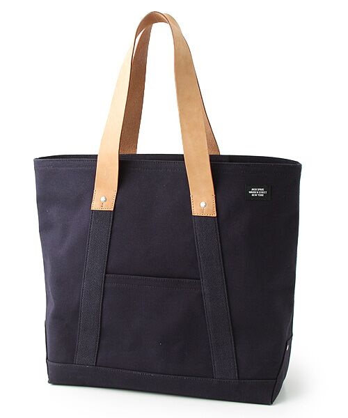 【別注】＜JACKSPADE＞ NAVY TOTEBAG/トートバッグ