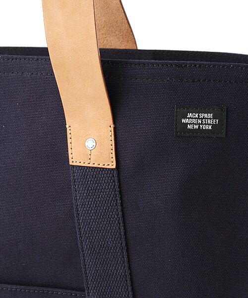 【別注】＜JACKSPADE＞ NAVY TOTEBAG/トートバッグ