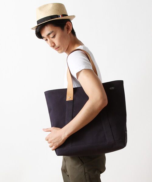 別注】＜JACKSPADE＞ NAVY TOTEBAG/トートバッグ （トートバッグ