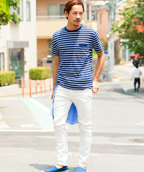 セール By ペア スキン ボーダー クルーネック Tシャツ Tシャツ Beauty Youth United Arrows ビューティ ユース ユナイテッドアローズ ファッション通販 タカシマヤファッションスクエア